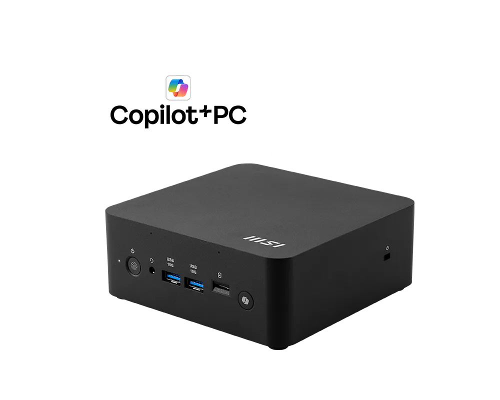 MSI Cubi NUC AI+ 2MG Copilot+ Barebone (Model Cubi NUC AI+ 2MG-017BAU)
