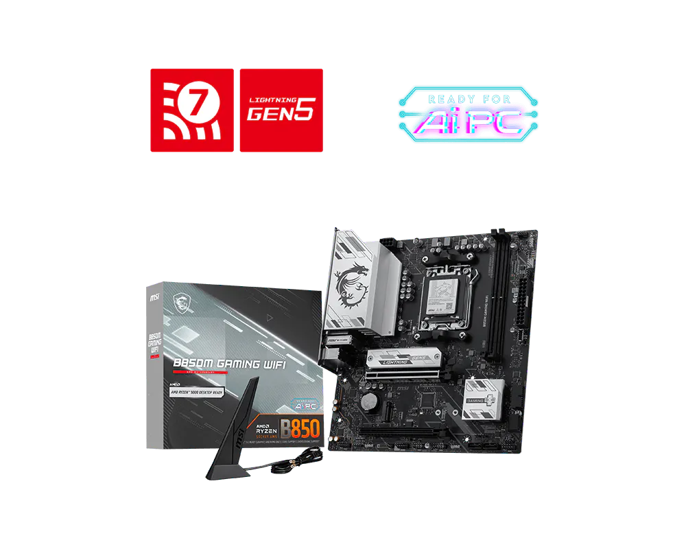 MSI B850M GAMING WIFI MOTHERBOARD