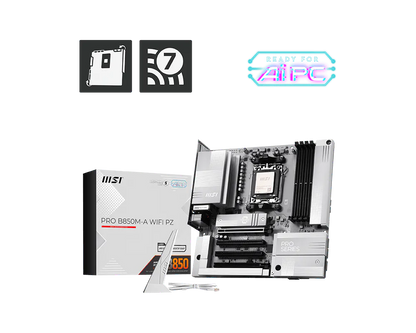 MSI PRO B850M-A WIFI PZ MOTHERBOARD