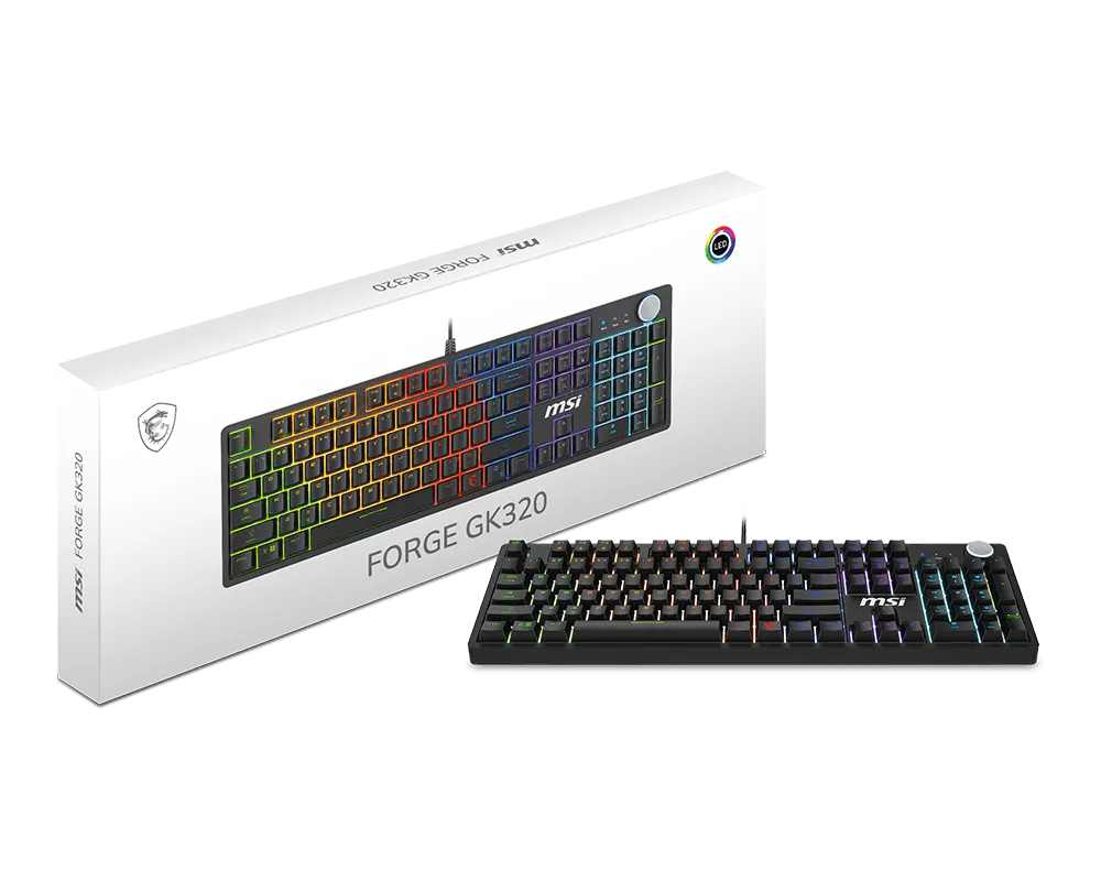 MSI FORGE GK320 GAMING KEYBOARD