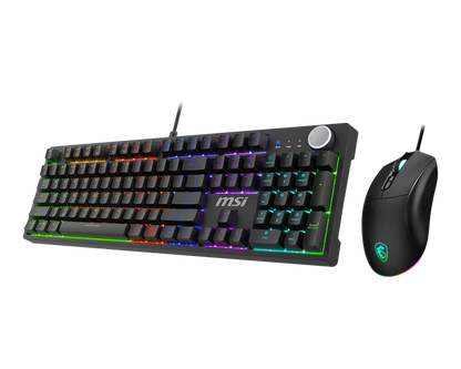 MSI FORGE GK320 GAMING KEYBOARD AND MOUSE COMBO PACK
