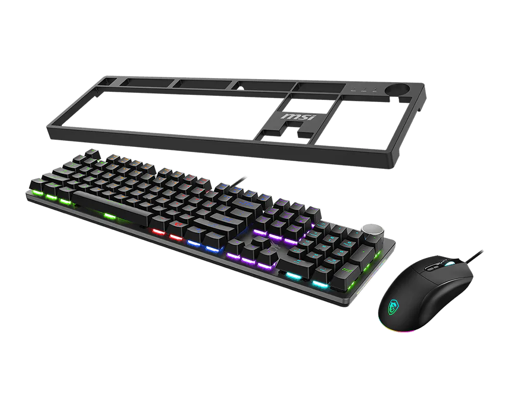 MSI FORGE GK320 GAMING KEYBOARD AND MOUSE COMBO PACK