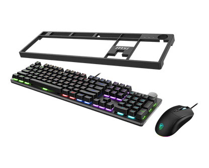 MSI FORGE GK320 GAMING KEYBOARD AND MOUSE COMBO PACK