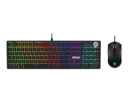 MSI FORGE GK320 GAMING KEYBOARD AND MOUSE COMBO PACK