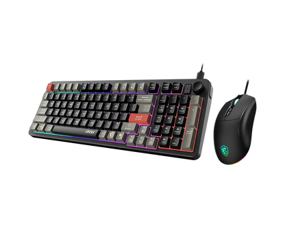 MSI FORGE GK110 GAMING KEYBOARD & MOUSE COMBO PACK
