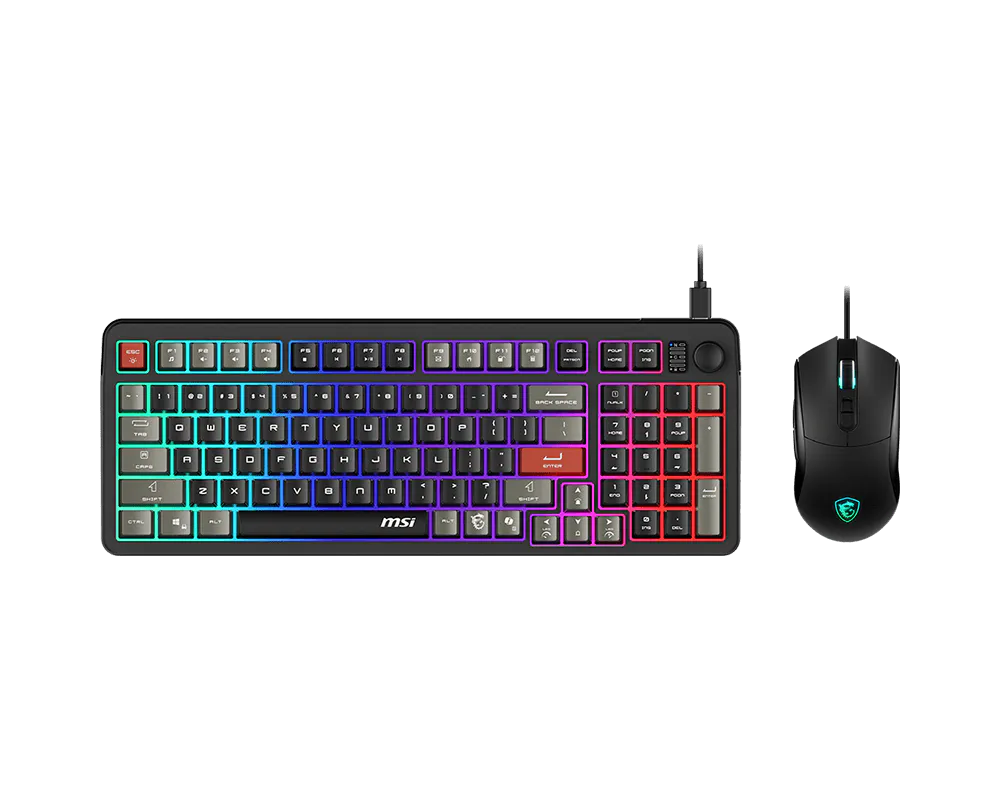 MSI FORGE GK110 GAMING KEYBOARD & MOUSE COMBO PACK