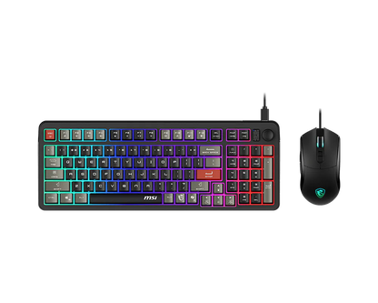 MSI FORGE GK110 GAMING KEYBOARD & MOUSE COMBO PACK