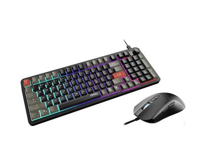 MSI FORGE GK110 GAMING KEYBOARD & MOUSE COMBO PACK