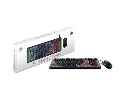 MSI FORGE GK110 GAMING KEYBOARD & MOUSE COMBO PACK
