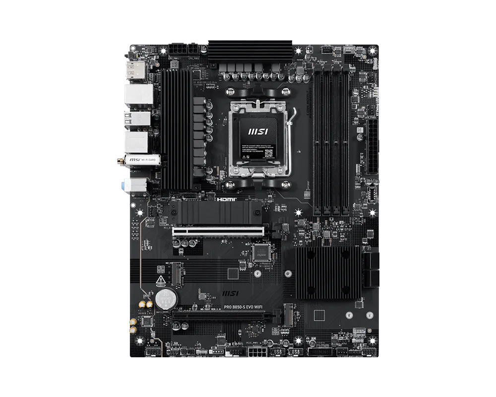 MSI PRO B850-S EVO WIFI MOTHERBOARD