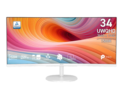 34" MSI PRO MP341CQW E12 (UWQHD) MONITOR