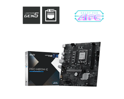 MSI PRO H810M-E MOTHERBOARD