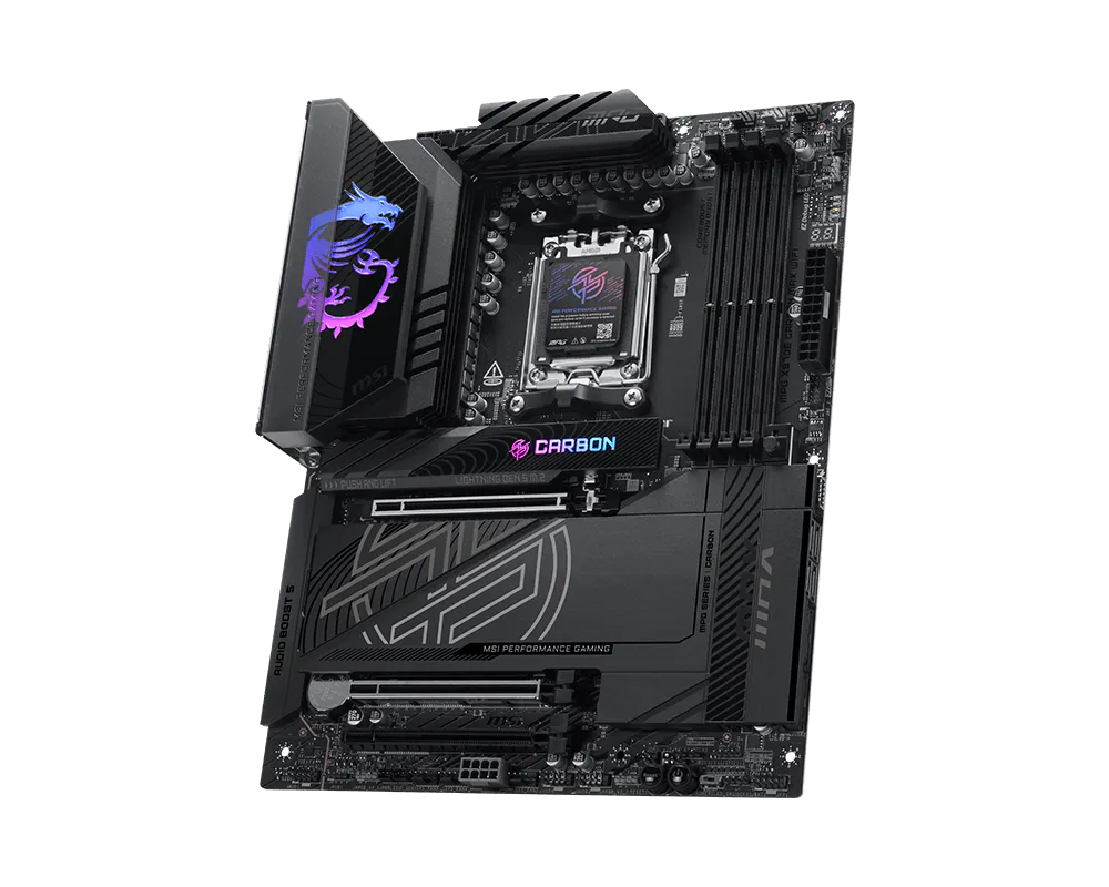 MSI MPG X870E CARBON MAX WIFI MOTHERBOARD