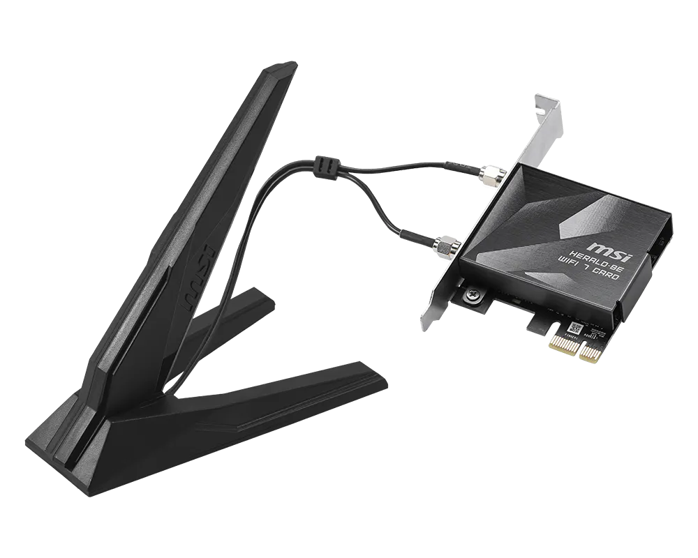 MSI HERALD BE9400 WiFi 7 PCI-E CARD
