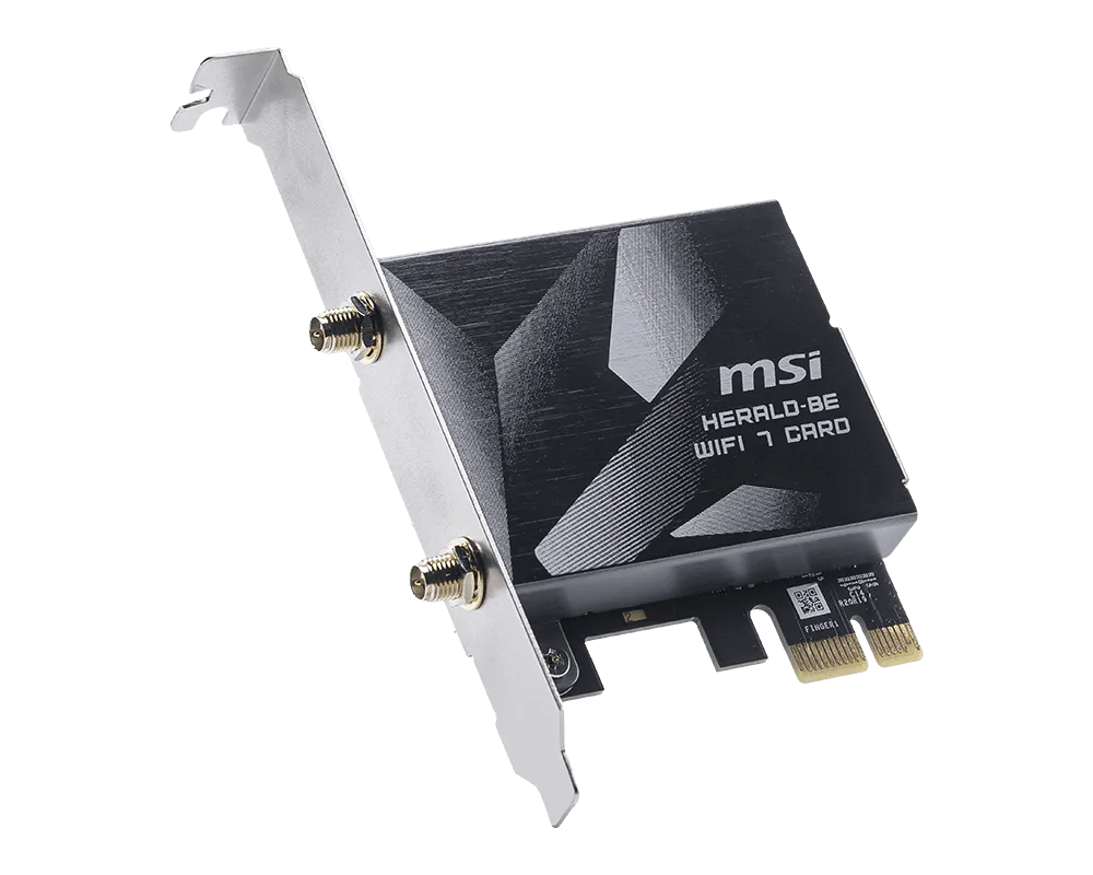 MSI HERALD BE9400 WiFi 7 PCI-E CARD