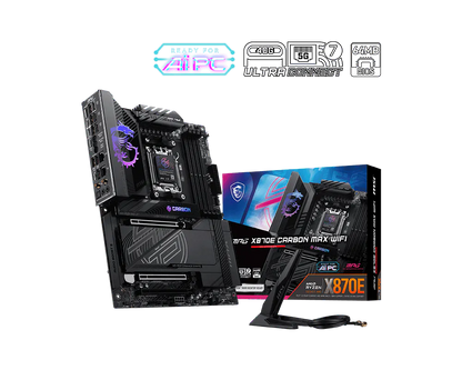 MSI MPG X870E CARBON MAX WIFI MOTHERBOARD