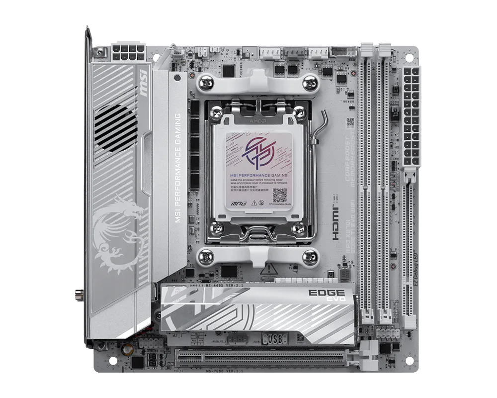 MSI MPG X870I EDGE TI EVO WIFI MOTHERBOARD