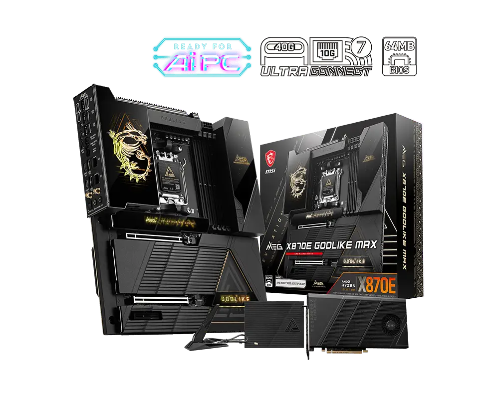 MSI MEG X870E GODLIKE MAX MOTHERBOARD