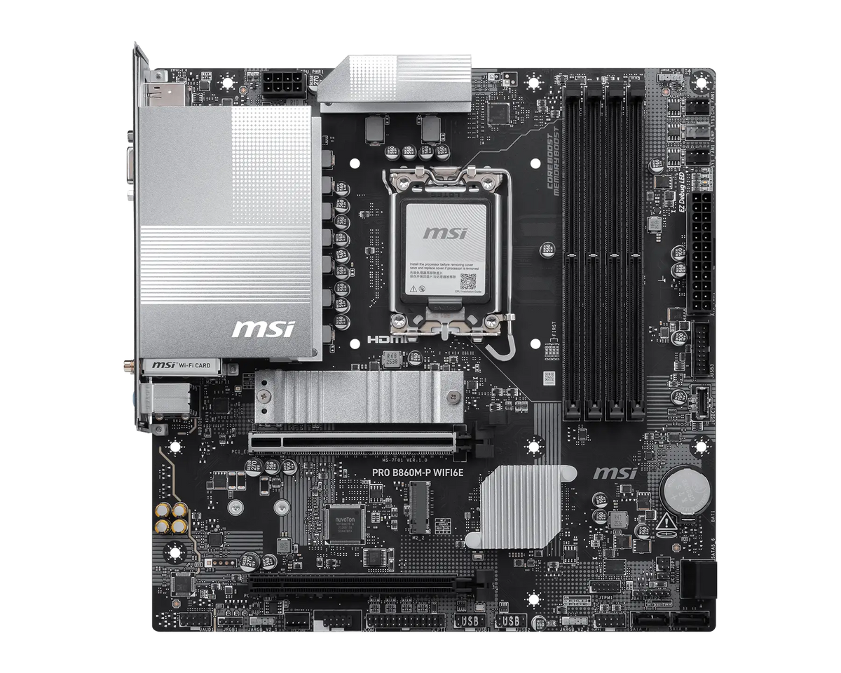 MSI PRO B860M-P WIFI6E MOTHERBOARD