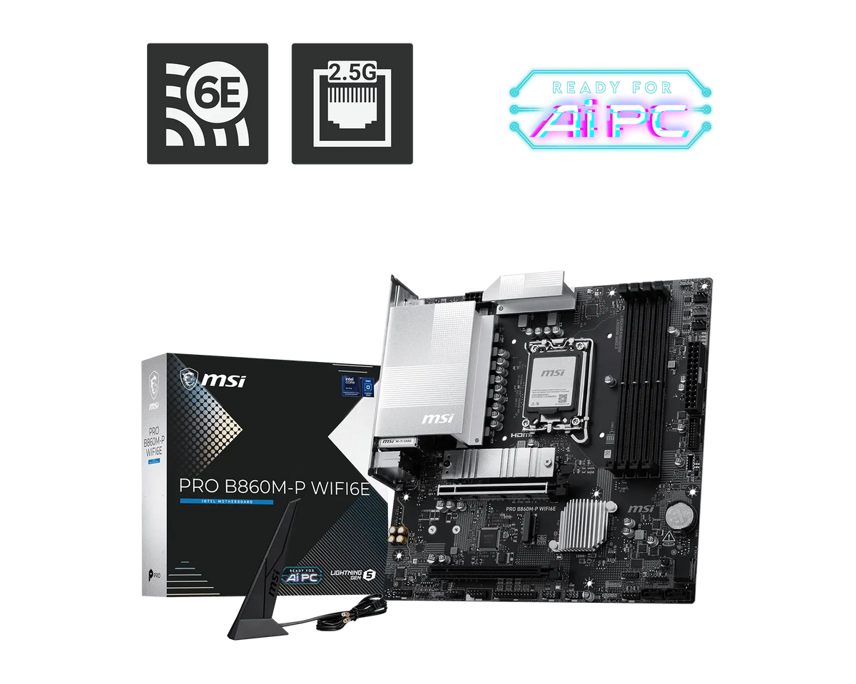MSI PRO B860M-P WIFI6E MOTHERBOARD
