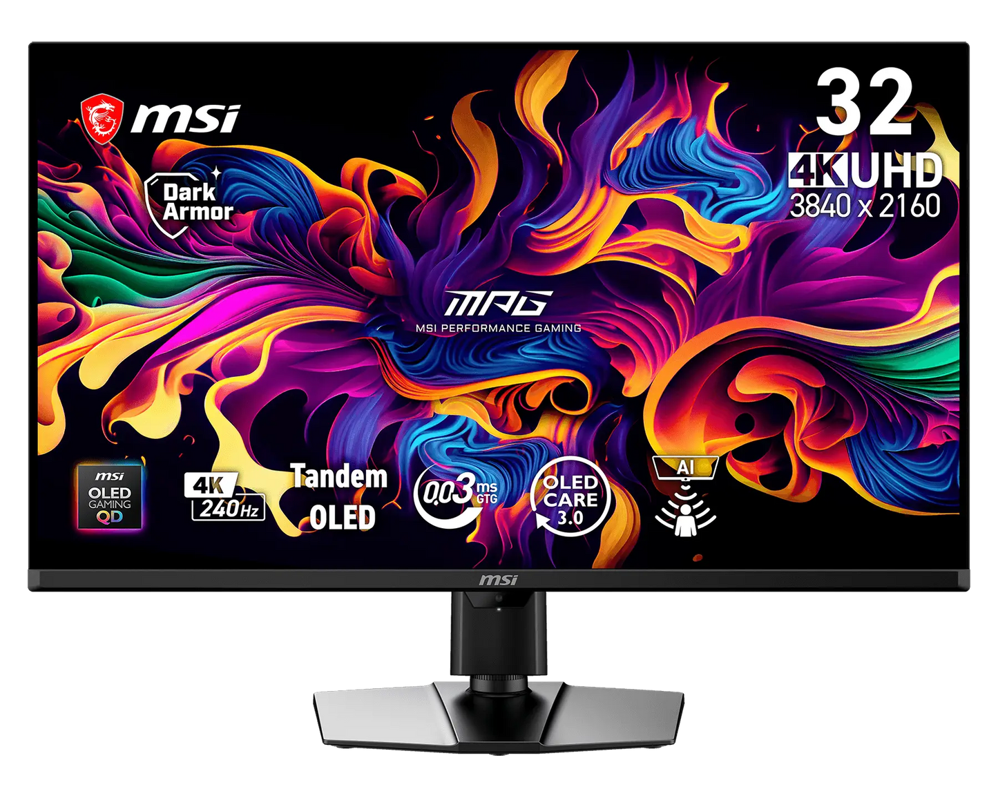 32" MSI MPG 322UR QD-OLED X24 (4K UHD) GAMING MONITOR