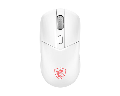 MSI VERSA 300 WIRELESS 8K WHITE GAMING MOUSE