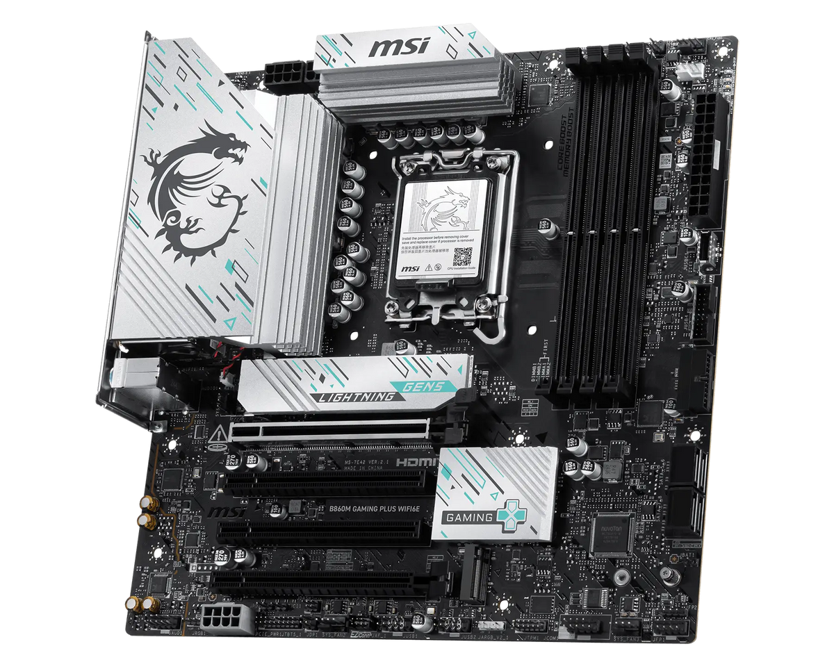 MSI PRO B860M GAMING PLUS WIFI6E MOTHERBOARD