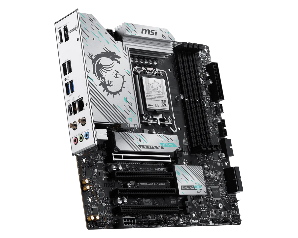 MSI PRO B860M GAMING PLUS WIFI6E MOTHERBOARD
