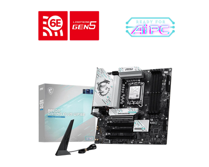 MSI PRO B860M GAMING PLUS WIFI6E MOTHERBOARD