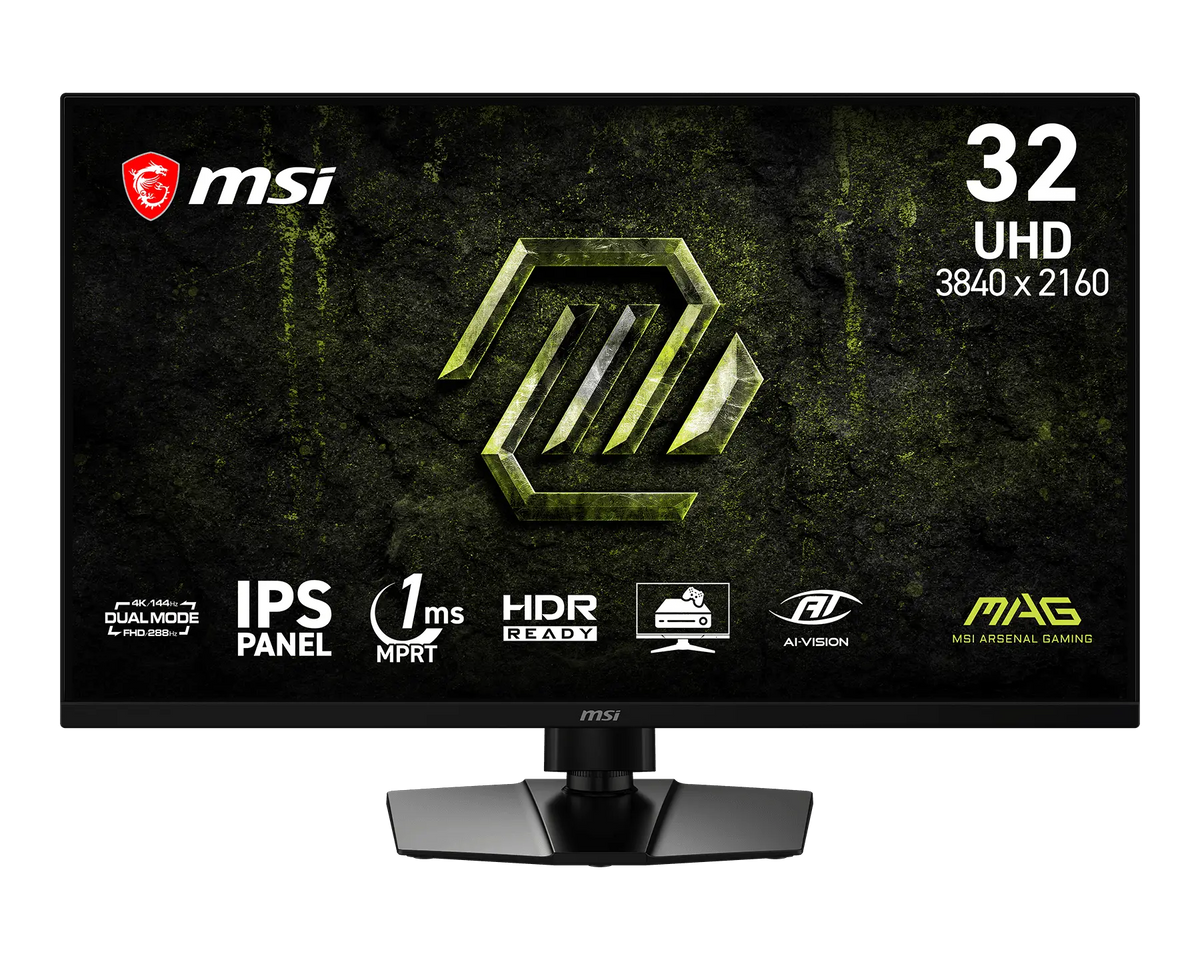 32" MSI MAG 321UPD E14 (4K DUAL MODE) GAMING MONITOR
