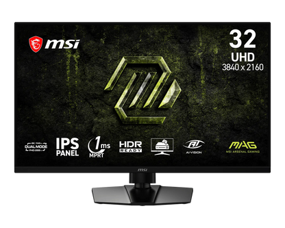32" MSI MAG 321UPD E14 (4K DUAL MODE) GAMING MONITOR