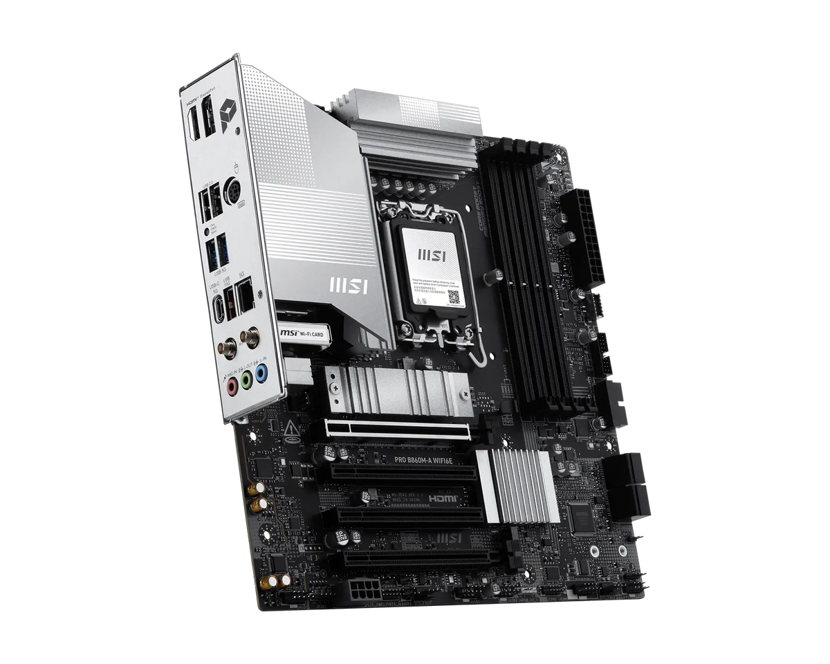 MSI PRO B860M-A WIFI6E MOTHERBOARD
