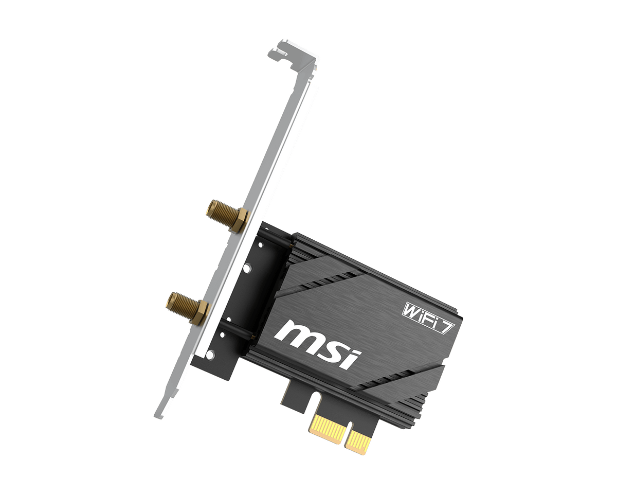 MSI HERALD BE6500 WiFi 7 PCI-E CARD