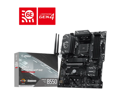 MSI B550 GAMING WIFI6E MOTHERBOARD