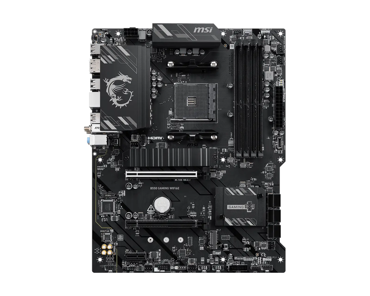 MSI B550 GAMING WIFI6E MOTHERBOARD