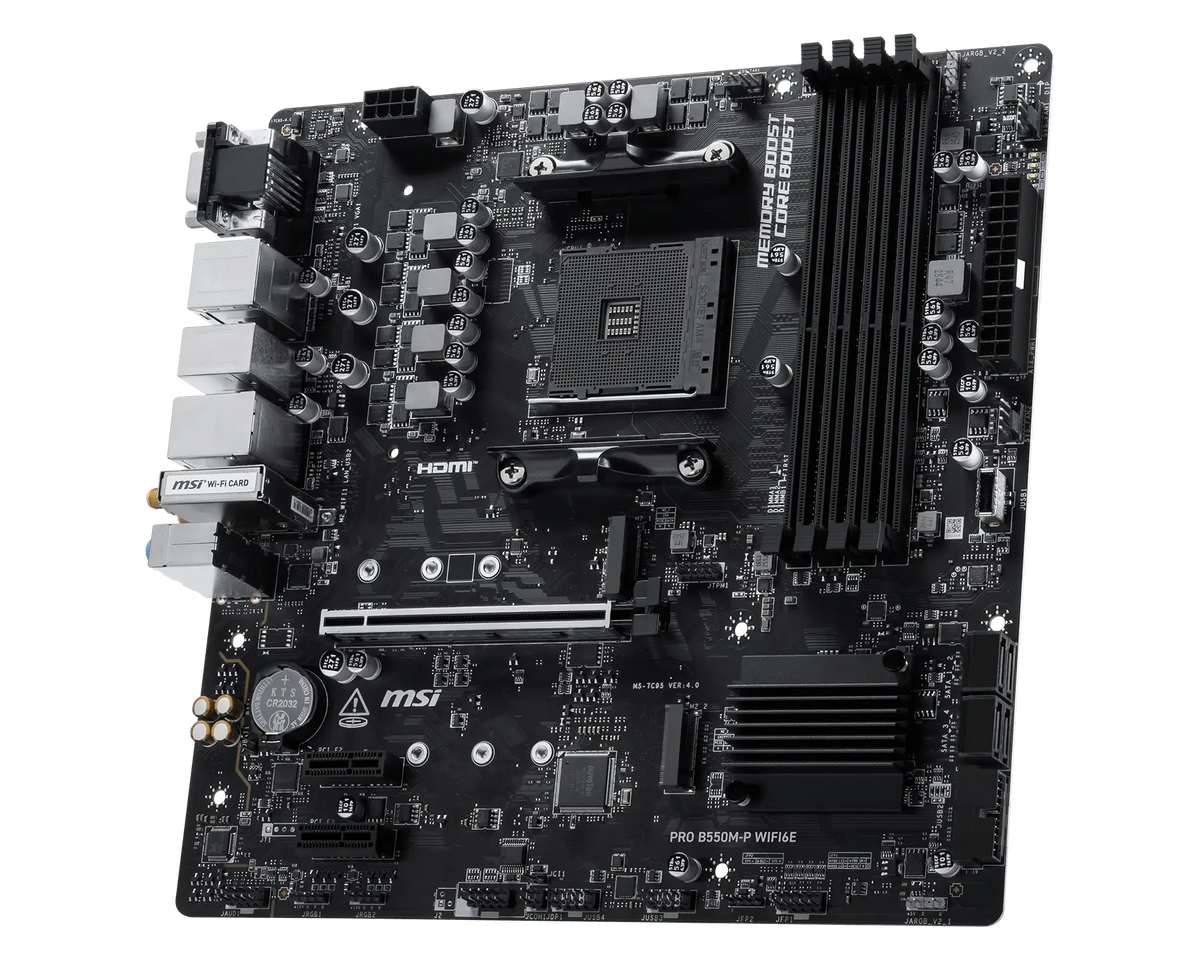 MSI PRO B550M-P WIFI 6E MOTHERBOARD