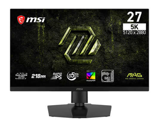 27" MSI MAG 271KPD7 (5K DUAL MODE) GAMING MONITOR