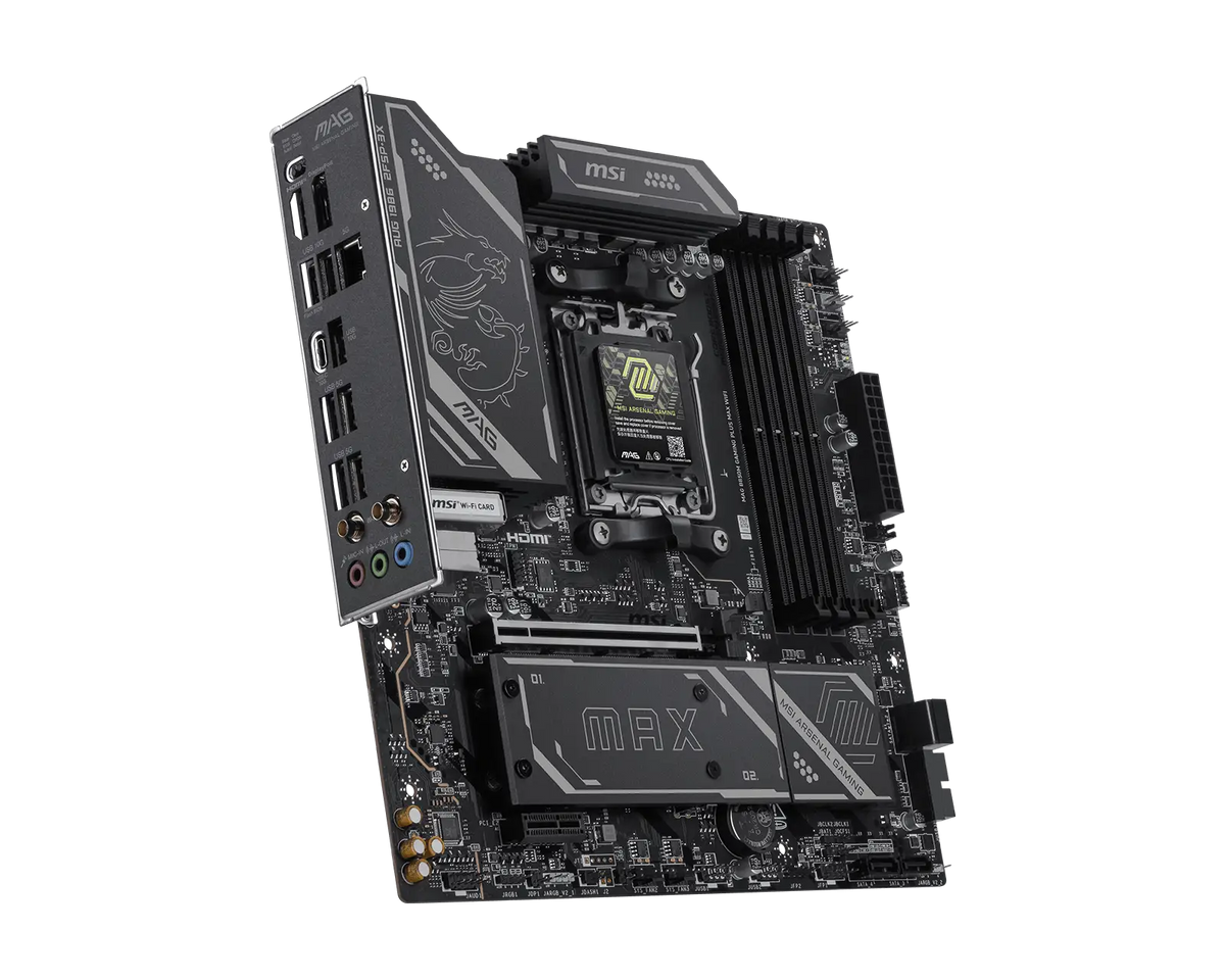 MSI MAG B850M GAMING PLUS MAX WIFI MOTHERBOARD