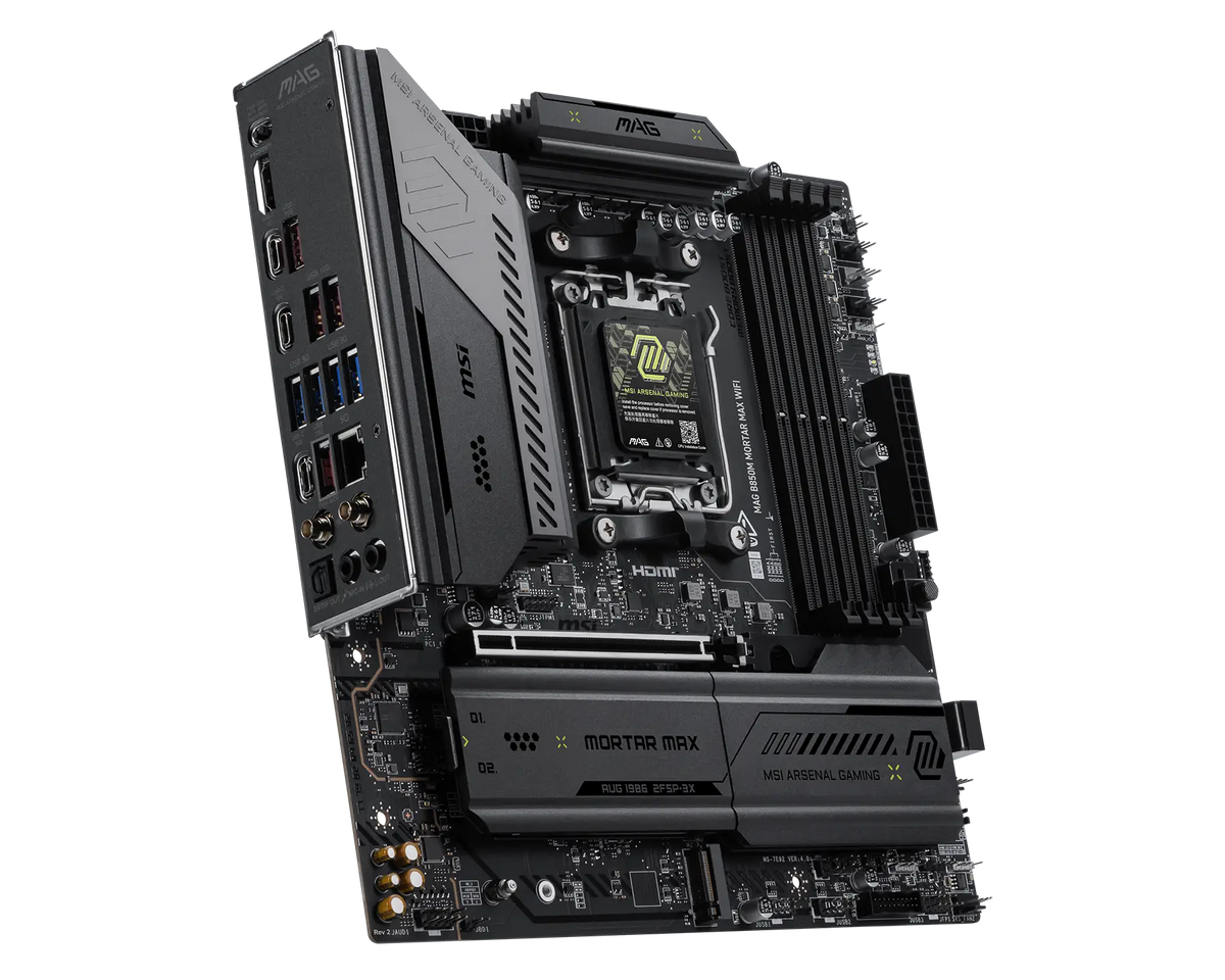 MAG B850M MORTAR MAX WIFI (Rev 2) MOTHERBOARD