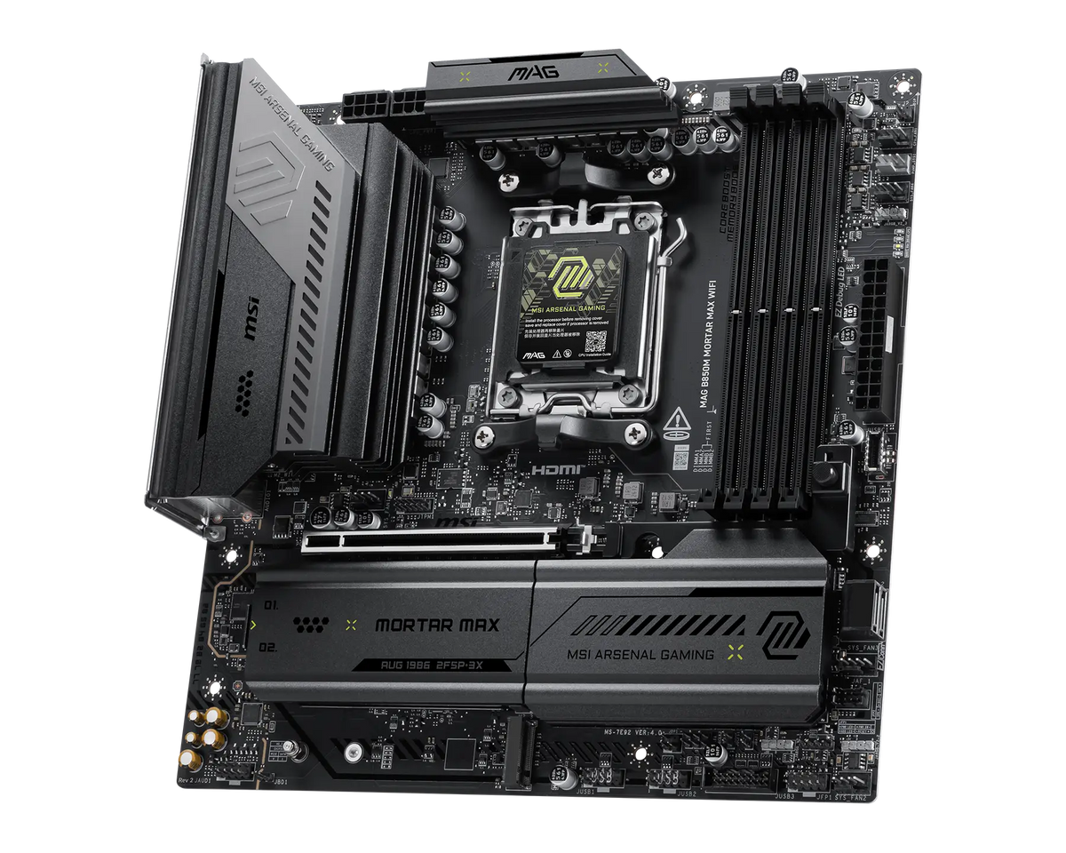 MAG B850M MORTAR MAX WIFI (Rev 2) MOTHERBOARD