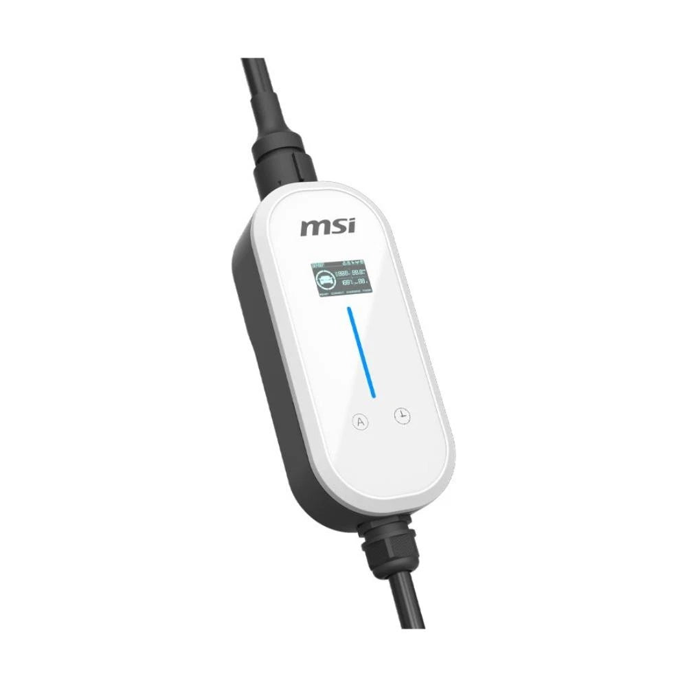 MSI EZgo Portable EV Charger V2 (Pearl White)