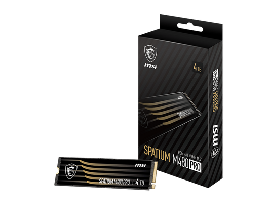 2TB MSI SPATIUM M480 M.2 SSD