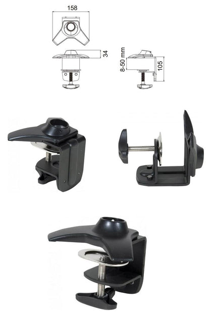 AV-TC001 - AAVARA CLAMP TO SUIT MONITOR STANDS for DS200 & DS400