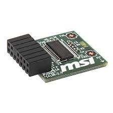 MSI TPM 2.0 MS-4136 MODULE. 914-4136-111 - X570/B400/X299/Intel 300 Series.