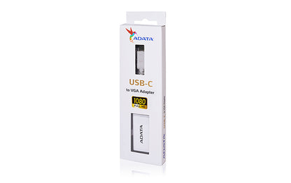 ADATA USB TYPE C to VGA ADAPTOR - ACVGAPL-ADP-CWH