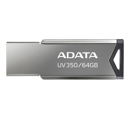 64GB ADATA UV350 USB3.2 (GEN1) FLASH DRIVE BLACK