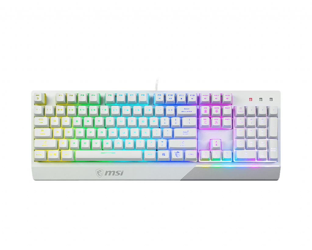 MSI VIGOR GK30  US WHITE GAMING KEYBOARD