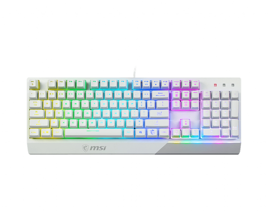 MSI VIGOR GK30  US WHITE GAMING KEYBOARD