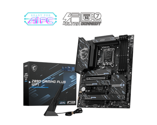 MSI Z890 GAMING PLUS WIFI MOTHERBOARD