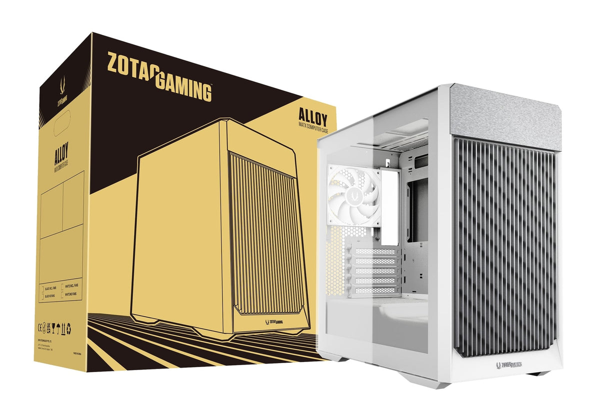 ZOTAC GAMING ALLOY WHITE CASE